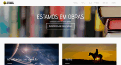 Desktop Screenshot of estamosemobras.com.br